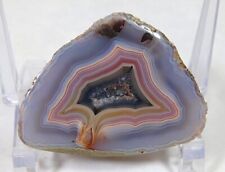 BEAUTIFUL COLORS LAGUNA BANDED AGATE POLISHED SPECIMEN MUST SEE picture