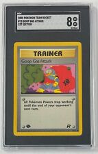 Goop Gas Attack Pokemon 2000 SGC 8 Team Rocket 1st Edition 78/82 Trainer Card picture
