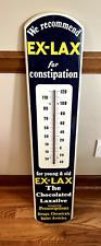 VINTAGE EX-LAX ADVERTISING THERMOMETER picture