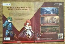 Fire Emblem Echoes: Shadows of Valentia 2017 Nintendo DS RPG Game Art Print Ad  picture