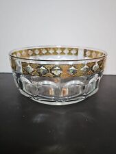 VTG ARCOROC 22 K GOLD BOWL MADE IN FRANCE  - CULVER VALENCIA PATTERN picture