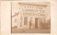 RPPC Stillwater Minnesota EAST SIDE LUMBER & COAL COMPANY C1910 Photo Postcard picture