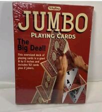 Schylling Jumbo Playing Giant Cards Big Extra Large 8