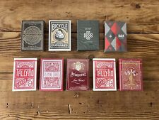 Bicycle Playing Cards Collection LOT Of 9 picture