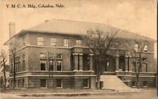 EARLY 1900'S. YMCA BLDG. COLUMBUS, NEBRASKA. POSTCARD w1 picture