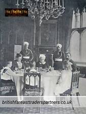 QUEEN VICTORIA THE QUEEN AT BREAKFAST WITH PRINCESS HENRY OF BATTENBERG 1901 picture