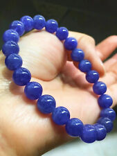 8mm Natural Tanzania Tanzanite Blue Zoisite Gemstone Beads Bracelet AAA picture