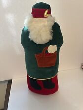 Vintage Standing Musical Santa Claus, Plays WHITE CHRISTMAS-16