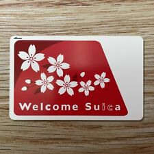 Disabled Welcome Suica SAKURA Prepaid Transportation IC card JR East picture