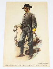 Richmond VA Postcard The Cavalryman Painting W L Sheppard picture