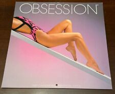 Obsession Women 16 Month 1987 Vtg Wall Calendar picture