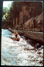 1950s Boatmen Shooting the Rapids, Ausable Chasm, New York picture