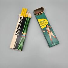 Vintage Dixon Ticonderoga  Pencils 10 & Blaisdell Paper Wrapped China-Markers 6 picture