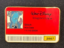WDI 2007 ID I.D. Badge Stitch LE 300 Disney Pin picture