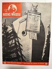 December 9, 1943 Oregon Shipbuilding Kaiser Bo’s’n’s Whistle WW2 Magazine picture