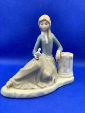Vintage Porcelain Spanish Figurine Girl Casades Collectible Fine Sculpture Art 6 picture