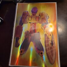 Okra Tron Wrath Of SawBot virgin Fire Variant NYCC  EXCLUSIVE NM Chromium 75/100 picture