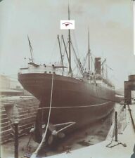 RMS CARPATHIA, THE SHIP THAT RESCUED TITANIC SURVIVORS, DRY DOCK, REPRINT PHOTO picture