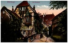 Eisenach Thuringia Germany Wartburg Castle Courtyard Postcard picture