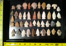 100% AUTHENTIC, Native American Arrowheads collector's Lot, found in NEA/SEMO picture