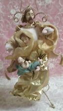 Dillards Trimming Retired Nativity-Holy Family Christmas Ornament E/U Condition picture