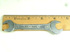 Vintage RENAULT metric open end wrench, 11mm - 13mm,    Made in France picture