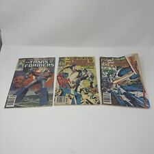 The Transformers #1 #2 #4 in a Four Issue Limited Series 3/4 Set 1984 MISSING #3 picture