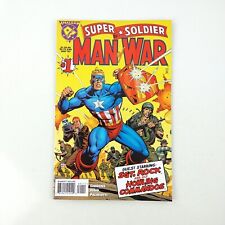 Super Soldier: Man Of War #1 Superman Captain America VF (1997 Amalgam Marvel) picture