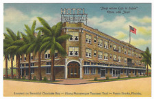 Hotel Princess on Beautiful Charlotte Bay Punta Gorda Florida Postcard picture