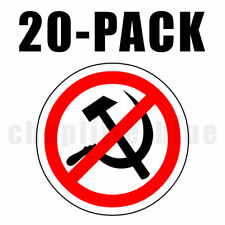 Anti Communist Stickers 20-Pack picture