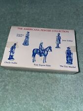 The Americana Pewter Collection Set Of 5 Vintage picture