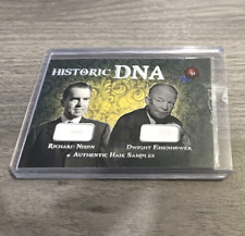 Historic Autographs RICHARD NIXON DWIGHT EISENHOWER DNA ACTUAL HAIR #292/298 picture
