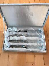 Vintage Fifth Avenue Ltd. Crystal Handled Steak Knives - set of 2 in box picture