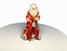 Fitz and Floyd Santa Bell 2007 Town & Country Christmas Holiday Decoration picture