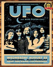 UFO and Blue Oyster Cult - Obsession Tour 1978 - Metal Sign 11 x 14 picture