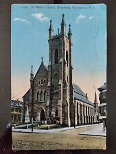 St Mary's Church, Broadway, Providence, RI - 1913, Rough Edges picture