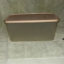 Tupperware Modular Mates Rectangle Storage #3 Container Pink Seal picture