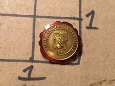early vintage original school pin: PACKER COLLEGE #1 picture