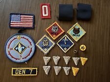 Vintage BSA Boy Scouts Of America Mixed Lot 17 Patches & Badges Plus 2 Pins picture
