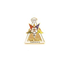 CAL OES 125th Anniversary Pin Order of the Eastern Star Lapel Enamel Collectible picture