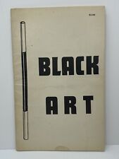 Black Art A Do It Yourself Version 1974 Magic Inc. Ideas by Ireland Studham Ward picture