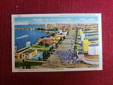 1934 Chicago Worlds Fair General Exhibits Group View Vintage Postcard picture