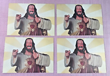 LOT (4) BUDDY CHRIST POSTCARDS, UNUSED, JAY & SILENT BOB SECRET STASH, VIEWASKEW picture