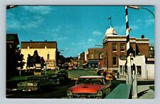 Wallaceburg ON, Street Scene, Ontario Canada Vintage Postcard picture