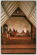 Holy Trinity Episcopal Church Postcard The Lord's Supper A True Fresco Ben Long picture