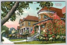 1910-20's ON THE ROAD OF A THOUSAND WONDERS SANTA ROSA CA HOMES ANTIQUE POSTCARD picture