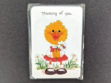 VTG Suzy's Zoo Duck Magnetic Mini Address Book Refridgerator Magnet picture