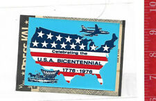 Vintage Vinyl Impko Press kal sticker USA Bicentennial 1776-1976 sticker picture