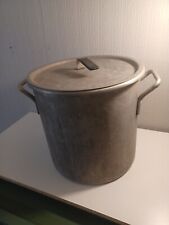 Vintage Lincoln Wear Ever Stock Pot 24 Quarts No. 4306 With Lid picture