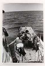 1969 An Thoi South Vietnam Navy Boat Sampan Search Gulf of Siam VTG Press Photo picture